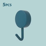 Patères Murales Adhésives Multifonctions – Silicone Sans Perçage (Lot de 5 ou 10)
