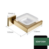 Ensemble d’Accessoires de Salle de Bain ModernSteel – Kit Complet en Acier Inoxydable Brossé