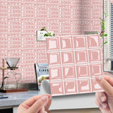 Plaques Murales Auto-adhésives 3D Mosaïque