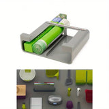 Organisateur Mural Cuisine FreshWrap Premium – Support Film Alimentaire Sans Perçage | Rangement Papier Aluminium | Étagère Gain de Place