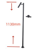 Mitigeur Sur Pied de Luxe – Robinet Haut en Laiton pour Bain et Lavabo