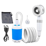 AquaFlex Smart – Douche Portable Rechargeable avec Pompe et Contrôle Digital