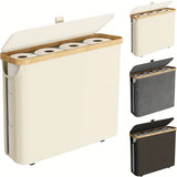 Poubelle à Papier Toilette -CleanKeep – Boîte Fermée Élégante pour Rouleaux de WC