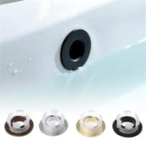 LuxDrain Elegance – Anneau de Trop-plein en Laiton pour Lavabo
