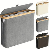 Poubelle à Papier Toilette -CleanKeep – Boîte Fermée Élégante pour Rouleaux de WC