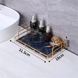 Étagère Métallique Double Niveau HydroRack – Rangement Salle de Bain & Cuisine Étanche