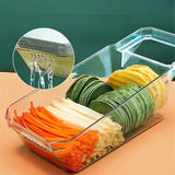 ChefSlice – Coupe-Légumes 6-en-1 avec Lames Interchangeables en Acier Inoxydable