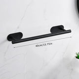 Set de Salle de Bain EasyStick en Acier Inoxydable – Porte-Serviettes et Accessoires Auto-Adhésifs