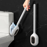 FreshSense – Brosse WC Magnétique avec Diffuseur de Parfum et Support Mural (Silicone, Sans Perçage)