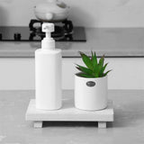 WoodNest – Plateau Décoratif en Bois Style Maison de Campagne pour Salle de Bain et Cuisine