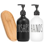 PureNest Distributeur de Savon 500 ml – Flacon Rechargeable Élégant pour Cuisine et Salle de Bain