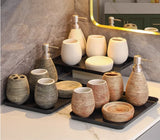 Ensemble Salle de Bain Vintage en Céramique