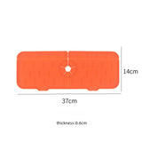 AquaGuard – Tapis en Silicone Anti-Éclaboussures pour Robinet et Évier