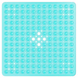 Tapis de Douche Antidérapant SafeStep 53x53 cm