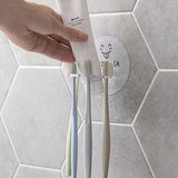 EasyStick CleanRack – Support Mural Auto-Adhésif pour Brosse à Dents