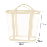 Panier à Linge Pliable Grande Capacité en Maille Respirante