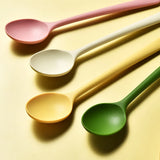 Cuillère Silicone Cuisine Premium – Ustensile Résistant à la Chaleur | Protection Antiadhésive | Nettoyage Facile