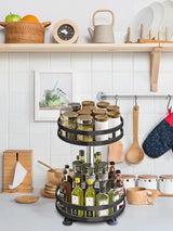 TurnEase – Organisateur de Cuisine Rotatif 360° pour Épices et Accessoires
