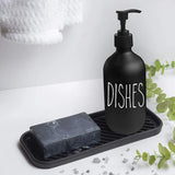 PureNest Distributeur de Savon 500 ml – Flacon Rechargeable Élégant pour Cuisine et Salle de Bain