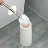 Brosse WC Design Scandinave GoldMinimal – Ensemble avec Support Élégant