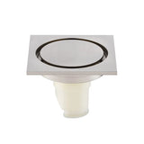 AquaPur Bonde de Sol en Laiton 4” – Vidange Douche Anti-Odeurs avec Valve et Finition Polie