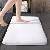 VelouraDry – Tapis de Bain Ultra Absorbant en Velours Corail Antidérapant