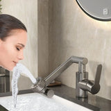 Bras Robinet Rotatif 1080° Multifonction avec Double Jet Réglable