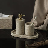 Ensemble Salle de Bain Luxe en Marbre Naturel