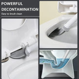 BrushMate Noir – Brosse WC Élégante et Fonctionnelle pour Salle de Bain