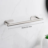Set de Salle de Bain EasyStick en Acier Inoxydable – Porte-Serviettes et Accessoires Auto-Adhésifs