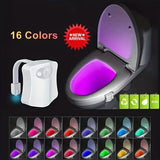 Veilleuse WC LumiSense – LED RGB avec Détecteur de Mouvement pour Toilettes