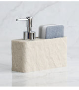 StoneStyle Distributeur de Savon avec Support Éponge
