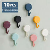 Patères Murales Adhésives Multifonctions – Silicone Sans Perçage (Lot de 5 ou 10)