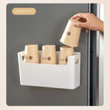 Organisateur de Porte Multifonction sans Perçage – Support de Rangement pour Épices, Films Alimentaires et Accessoires