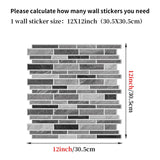 Stickers Muraux Effet Marbre Noir et Blanc