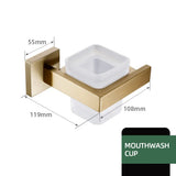 Ensemble d’Accessoires de Salle de Bain ModernSteel – Kit Complet en Acier Inoxydable Brossé