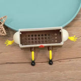 Panier Égouttoir Évier CreativeDry Premium – Support Éponge et Brosse Mural | Rangement Drainant Cuisine | Organisation Gain de Place