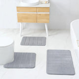 Tapis de Bain Ergonomique en Mousse à Mémoire