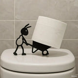 Porte-Papier Toilette Mural Style Animal Mignon – Support Papier Hygiénique | Gain de Place | Décoration Ludique