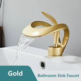 CascadePure – Mitigeur Lavabo Effet Cascade Blanc Moderne