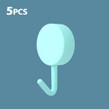 Patères Murales Adhésives Multifonctions – Silicone Sans Perçage (Lot de 5 ou 10)