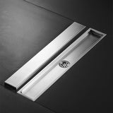 Caniveau de Douche LuxDrain Invisible Doré
