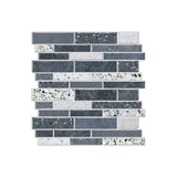 Stickers Muraux Effet Marbre Noir et Blanc