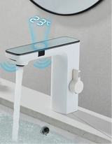 Aqualis TouchFree – Robinet Automatique à Capteur Infrarouge pour Lavabo avec Affichage Digital