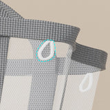 Panier à Linge Pliable Grande Capacité en Maille Respirante