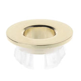 LuxDrain Elegance – Anneau de Trop-plein en Laiton pour Lavabo