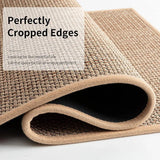 Tapis de Cuisine Antidérapant LinoStyle – Look Sisal, Lavable & Confortable