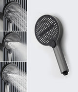 Colonne de douche thermostatique encastrée en laiton – Ensemble haut de gamme avec pomme de douche effet pluie
