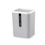 Mini Poubelle de Table Compacte avec Couvercle Basculant