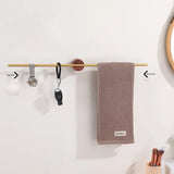 Porte-Serviettes Pivotant FlexiBar – Support Mural Élégant avec Crochet